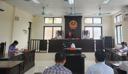 Viện KSND huyện Thanh Trì tổ chức phiên tòa rút kinh nghiệm vụ án dân sự