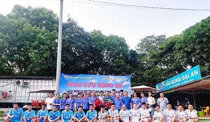 Viện KSND huyện Thanh Trì tổ chức giao lưu bóng đá chào mừng kỷ niệm...