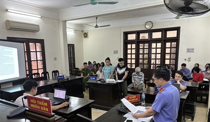 Viện KSND quận Hai Bà Trưng thực hiện tốt công tác tổ chức phiên toà...
