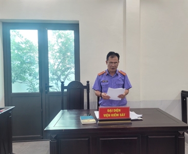 Viện kiểm sát - Tòa án nhân dân huyện Mỹ Đức phối hợp tổ chức phiên tòa hình...