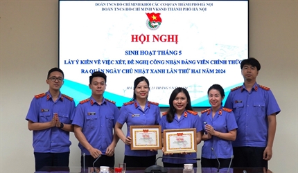 Hội nghị sinh hoạt Đoàn thanh niên tháng 5 và Ra quân ngày chủ nhật...