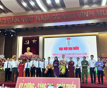 Viện KSND huyện Gia Lâm tham dự Đại hội Hội Luật gia huyện Gia Lâm lần thứ...
