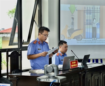 Viện KSND huyện Đông Anh tổ chức Phiên tòa hình sự rút kinh nghiệm trực...
