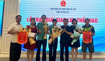 Viện KSND thành phố Hà Nội cùng các đơn vị trong Cụm thi đua số 1 -...