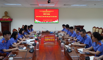 Chi bộ Văn phòng tổng hợp  – Đảng bộ Viện KSND thành phố Hà Nội tổ chức...