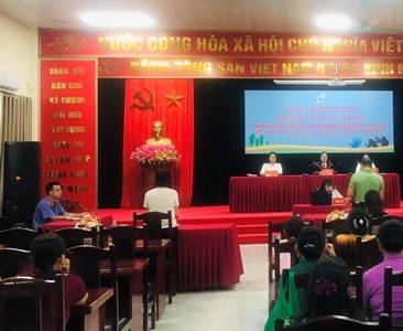 Viện KSND huyện Thanh Trì phối hợp tổ chức phiên tòa giả định phòng chống...