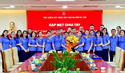 Gặp mặt, chia tay đồng chí Nguyễn Sinh Sáng – Phó Trưởng Phòng 3 Viện...