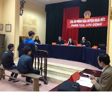 Hoài Đức đẩy mạnh công tác xét xử lưu động   trước thềm năm mới Tết Ất Mùi 2015