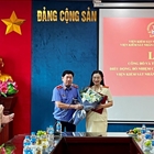 Lễ công bố và trao quyết định điều động và bổ nhiệm chức vụ Phó Viện trưởng Viện KSND huyện Hoài Đức