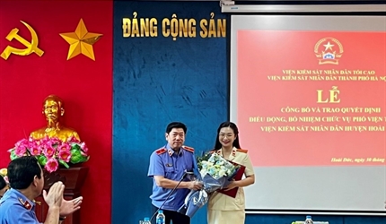 Lễ công bố và trao quyết định điều động và bổ nhiệm chức vụ Phó Viện...