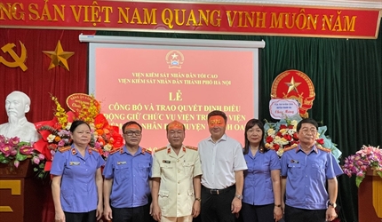Lễ công bố và trao quyết định điều động, bổ nhiệm chức vụ lãnh đạo quản...
