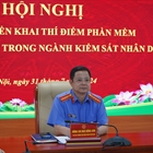 Viện KSND thành phố Hà Nội tham dự Hội nghị sơ kết triển khai thí điểm phần mềm Quản lý văn bản ngành Kiểm sát nhân dân