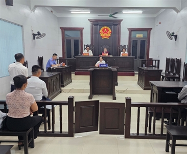 Viện KSND huyện Phú Xuyên tổ chức phiên tòa rút kinh nghiệm vụ án dân sự...