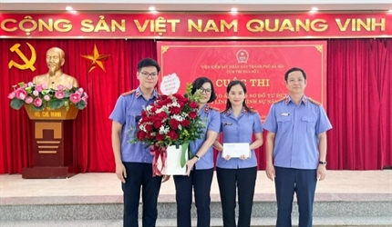 Cụm thi đua số 1 tổ chức cuộc thi “báo cáo án bằng sơ đồ tư duy” trong...