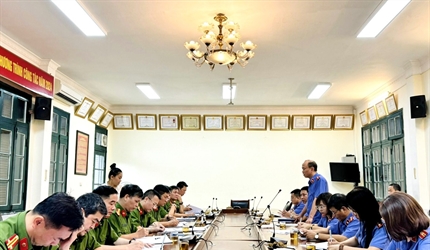 Phòng 2 Viện KSND thành phố Hà Nội trực tiếp kiểm sát việc tiếp nhận,...