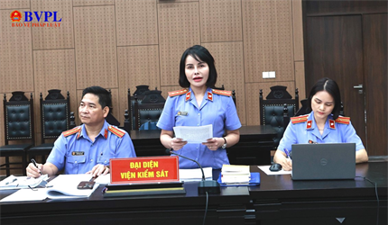 Bản lĩnh Kiểm sát viên tại phiên tòa xét xử 135 bị cáo cho vay lãi...