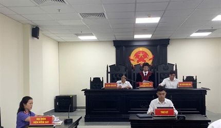 Phòng 10 - Viện KSND thành phố Hà Nội phối hợp với TAND thành phố Hà...