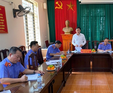 Chi bộ Viện KSND huyện Phúc Thọ đạt Chi bộ bốn tốt tháng 8 năm 2024