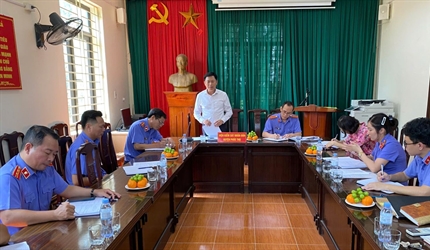 Chi bộ Viện KSND huyện Phúc Thọ đạt Chi bộ bốn tốt tháng 8 năm 2024