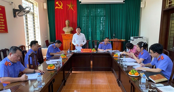 Chi bộ Viện KSND huyện Phúc Thọ đạt Chi bộ bốn tốt tháng 8 năm 2024