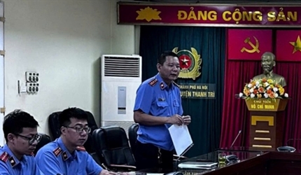 Viện KSND huyện Thanh Trì trực tiếp kiểm sát việc tiếp nhận, giải quyết...