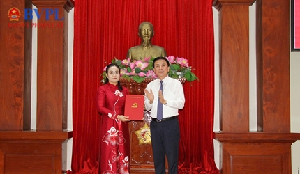 Đồng chí Nguyễn Hải Trâm giữ chức vụ Phó Bí thư Thường trực Tỉnh ủy...