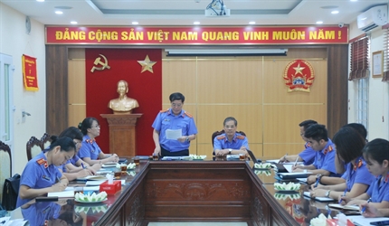 Viện KSND thành phố Hà Nội kiểm tra công tác phòng, chống tham nhũng,...