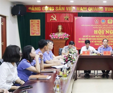 Hội nghị sơ kết các Quy chế phối hợp liên ngành giữa các cơ quan Tư pháp...