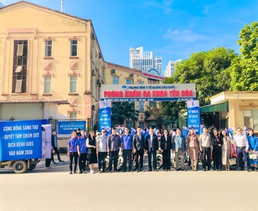 Chi Đoàn Viện KSND quận Cầu Giấy tham gia mít tinh – diễu hành hưởng ứng...