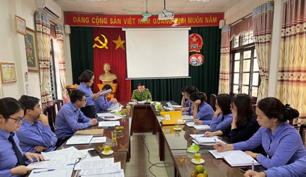 Chi bộ Viện KSND huyện Đan Phượng tổ chức Hội nghị kiểm điểm, đánh giá,...