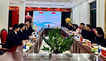 Viện KSND quận Ba Đình đón tiếp và làm việc với đoàn công tác Viện KSND...