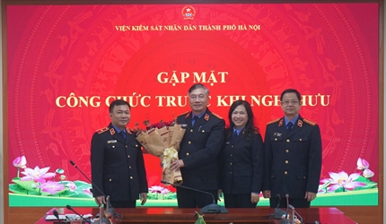 Gặp mặt chia tay đồng chí Nguyễn Văn Định – Chánh Văn phòng về nghỉ hưu...