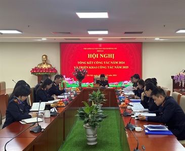 Hội nghị triển khai công tác kiểm sát việc tạm giữ, tạm giam và thi hành án...