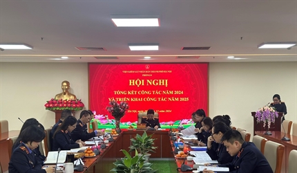 Hội nghị triển khai công tác kiểm sát việc tạm giữ, tạm giam và thi...