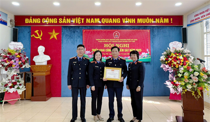 Viện KSND quận Tây Hồ tổ chức hội nghị triển khai công tác Kiểm sát năm...