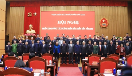 Hội nghị triển khai công tác năm 2025 của ngành Kiểm sát nhân dân