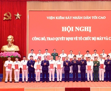 Viện trưởng VKSND tối cao Nguyễn Huy Tiến: Giảm 6 đầu mối cấp Vụ và giảm 273...
