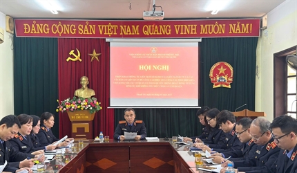 Viện KSND huyện Thanh Trì tổ chức Hội nghị triển khai văn bản quy phạm...