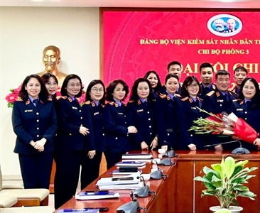 Chi bộ Phòng 3 Viện KSND thành phố Hà Nội tổ chức  Đại hội Chi bộ nhiệm kỳ...
