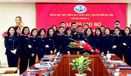 Chi bộ Phòng 3 Viện KSND thành phố Hà Nội tổ chức  Đại hội Chi bộ nhiệm...