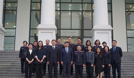 Viện KSND thành phố Hà Nội đón tiếp và làm việc với Đoàn Đại biểu Viện...