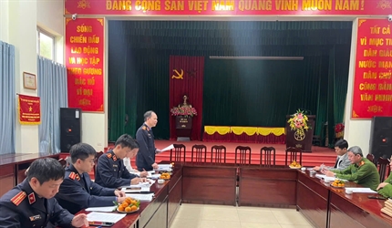 Viện KSND huyện Ứng Hòa tăng cường, nâng cao chất lượng công tác kiểm...