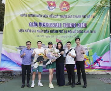 Chi đoàn Viện KSND quận Đống Đa nhiệt huyết, năng động trong phong trào thể...