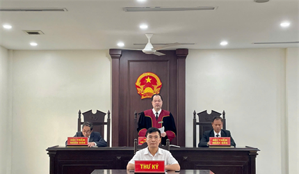 Viện KSND huyện Gia Lâm tổ chức phiên tòa  rút kinh nghiệm vụ án dân sự...