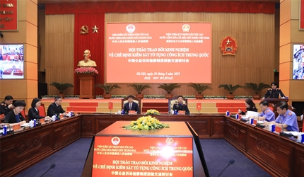 Hội thảo trao đổi kinh nghiệm về Chế định Kiểm sát tố tụng công ích...