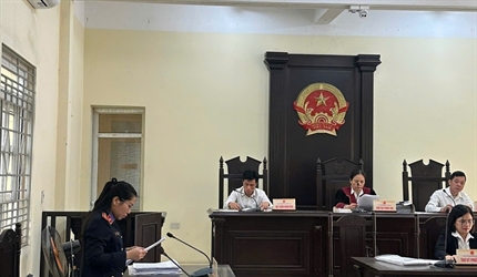 Viện KSND huyện Ba Vì tổ chức phiên tòa hình sự rút kinh nghiệm