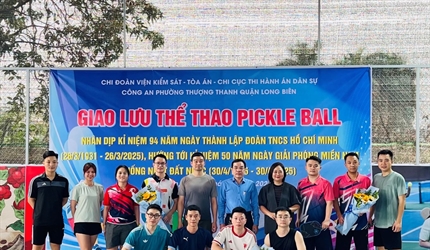Viện KSND quận Long Biên tổ chức giao lưu thể thao  nhân kỉ niệm 94 năm...