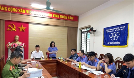 Viện KSND huyện Sóc Sơn trực tiếp kiểm sát việc tạm giữ, tạm...