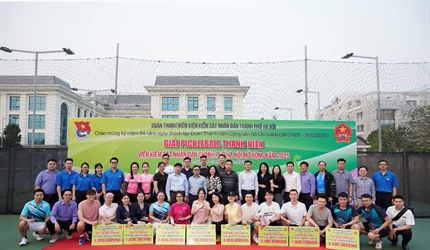 Giải Pickleball thanh niên VKSND thành phố Hà Nội mở rộng năm 2025...