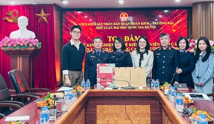 Viện KSND quận Hoàn Kiếm tổ chức tọa đàm Chia sẻ kinh nghiệm nghề Kiểm...